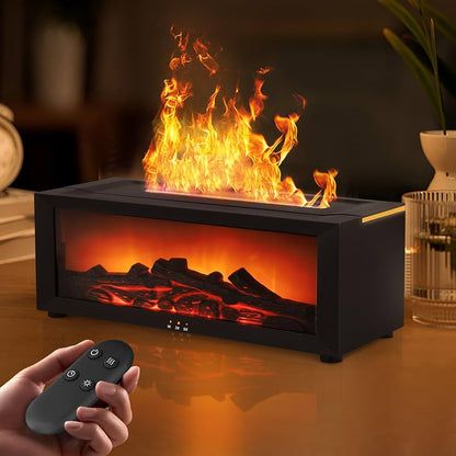 🪔 Zenvia™ Humidifier Fireplace Aroma Diffuser