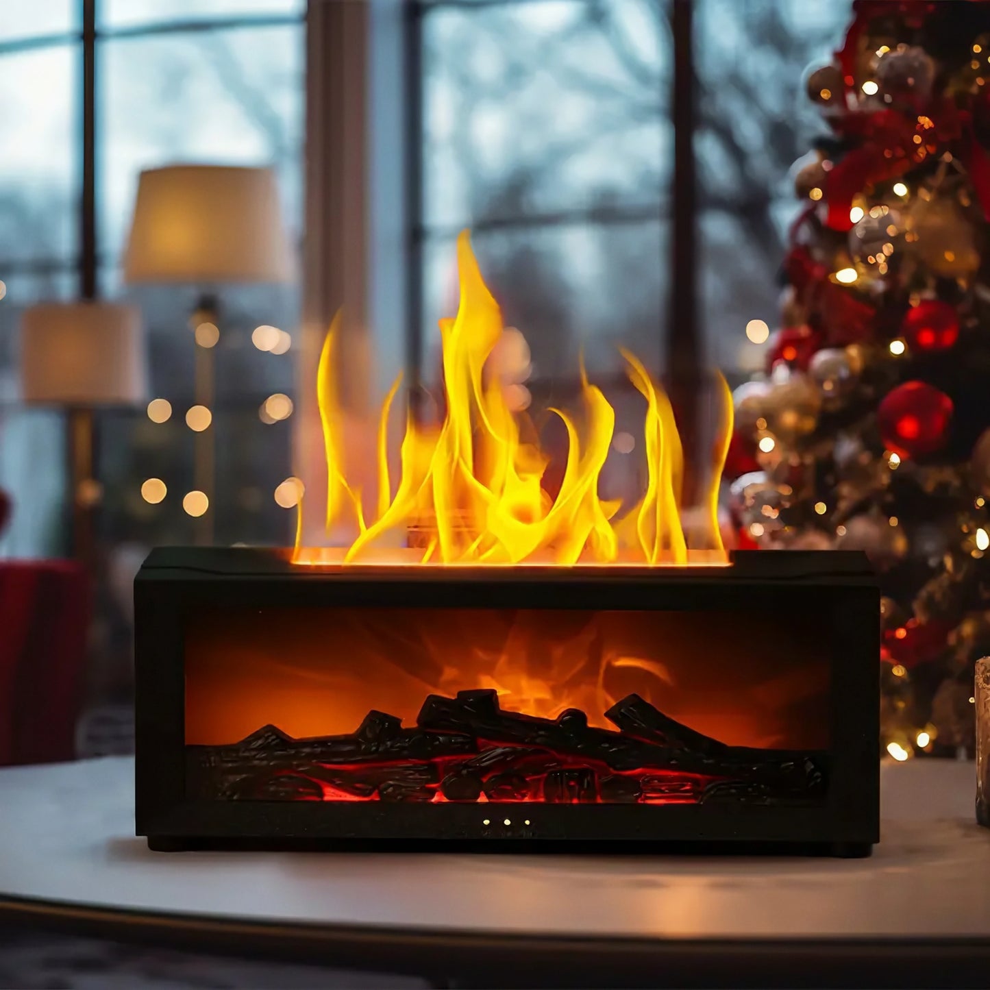 🪔 Zenvia™ Humidifier Fireplace Aroma Diffuser